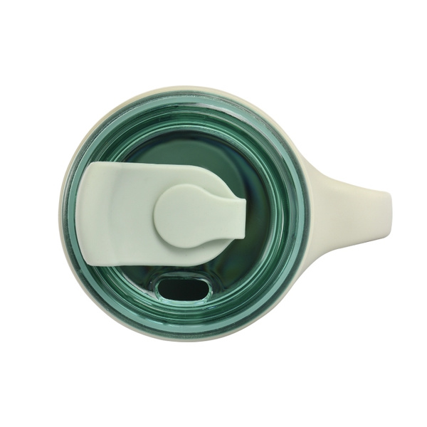 Kubek termiczny ze słomką Majestic Sport Jelly 650ml - Zielony