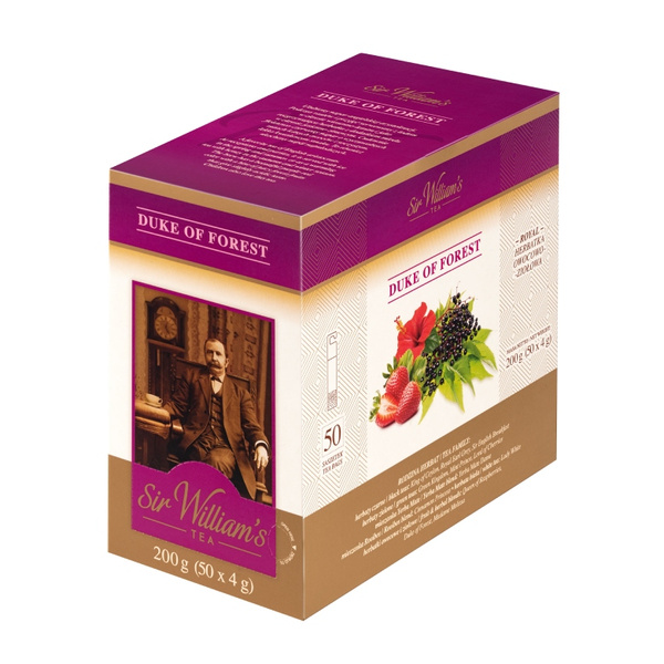 Owocowa herbata Sir Williams Royal Taste Duke Of Forest 50 szt.