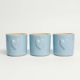 Kubek do espresso Pot Pot Baby Blue Heart 100ml