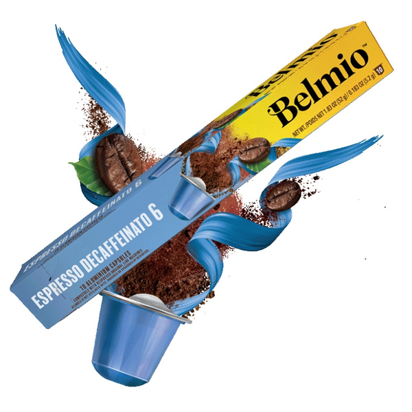 Kapsułki do Nespresso Belmio Espresso Decaffeinato 10 sztuk