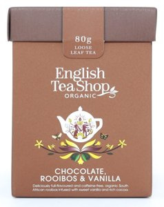 Herbata English Tea Shop Chocolate Rooibos & Vanilla 80g – NIEDOSTĘPNY - opinie w konesso.pl