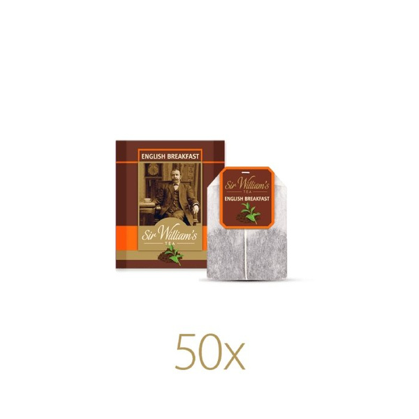 Czarna herbata Sir Williams Tea English Breakfast 50x2g