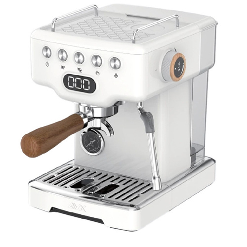 OUTLET 6599 - Ekspres do kawy AVX EM3202-X51 Snow White - Biały