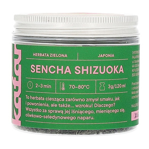 Herbata zielona Kafar Sencha Shizuoka 50g - opinie w konesso.pl
