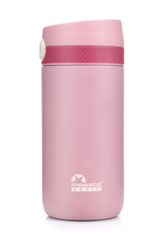Kubek termiczny Majestic Sport Nord 420 ml - Różowy - opinie w konesso.pl
