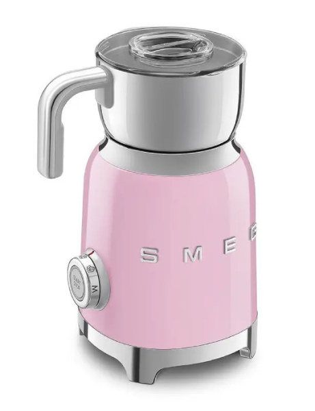 Spieniacz do mleka Smeg MFF11PKEU - Różowy