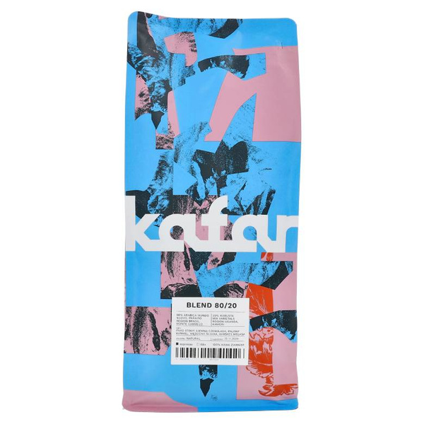 Kawa ziarnista Kafar Klasyczny Blend 80/20 1kg