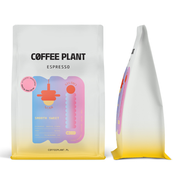 Kawa ziarnista COFFEE PLANT Espresso Sweet Smooth NODI STUDIO 250g - NIEDOSTĘPNY