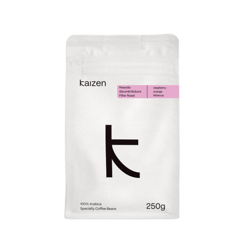 Kawa ziarnista Kaizen Coffee Rwanda Gicumbi Bukure Filter 250g – NIEDOSTĘPNY