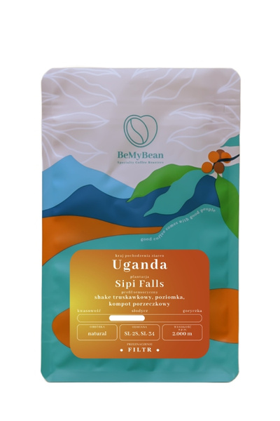 Kawa ziarnista BeMyBean Uganda Sipi Falls Filtr 250g – NIEDOSTĘPNY