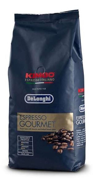Kawa ziarnista Kimbo Delonghi Espresso Gourmet 1kg 