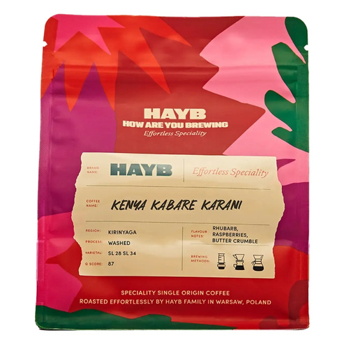 Kawa ziarnista HAYB Kenya Kabare Karani 250g