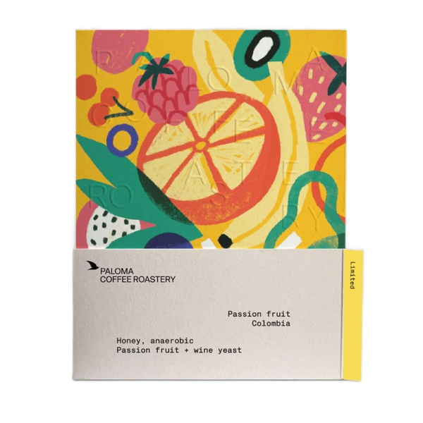 Kawa ziarnista Paloma Colombia Passion Fruit 200g