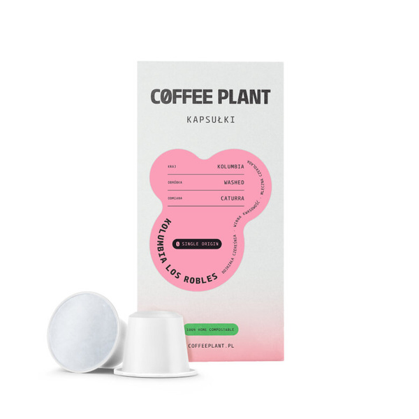 Kapsułki do Nespresso COFFEE PLANT Kolumbia Los Robles 10x5g