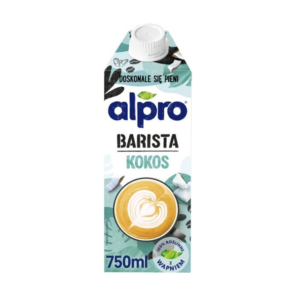 ZESTAW - Napój ALPRO Barista Coconut Kokosowo-sojowe 3x750 ml + Koncentrat kawowy Jacobs Espresso Concentrate Sweet Caramel 485ml