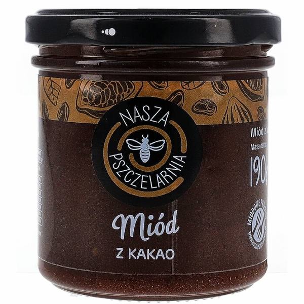Miód z kakao Nasza Pszczelarnia 190g