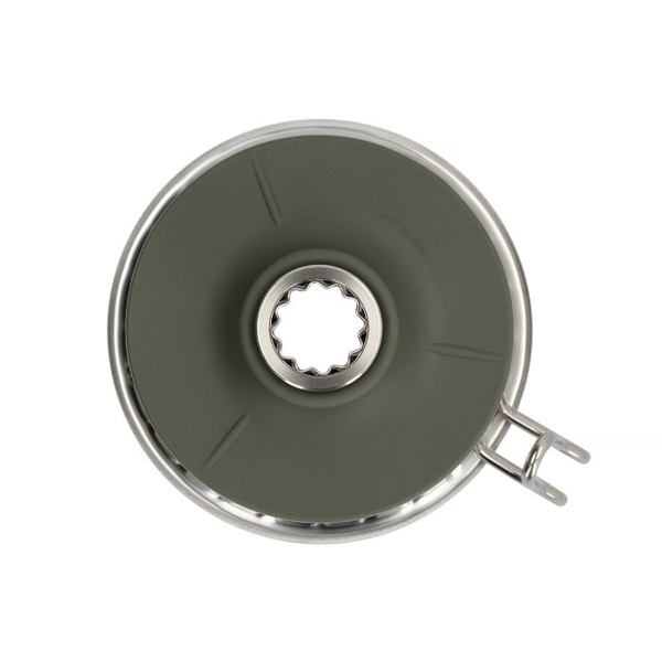 Metalowy Drip Hario Outdoor V60-02 z silikonową podstawką – NIEDOSTĘPNY