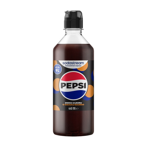 Syrop SodaStream Pepsi Mango Zero Cukru 440 ml