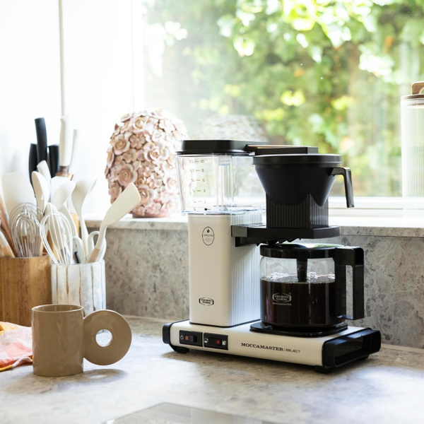 Ekspres do kawy Moccamaster KBG 741 Select Matte White - Biały mat 