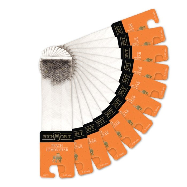 Owocowa herbata Richmont Peach Lemon Star 12x6g