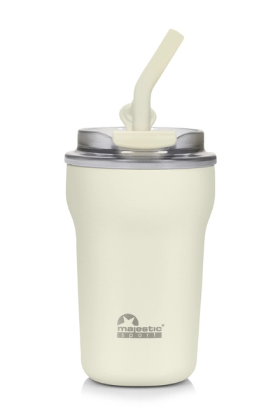 Kubek termiczny Majestic Sport Hoody 420 ml - Biały