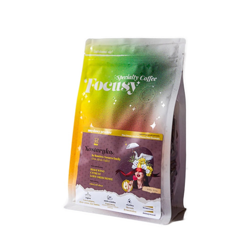 Kawa ziarnista Focusy KOSTARYKA by Ramirez-Navarro Family (Don Alexis Coffee) - zmysłowy przelew 200g