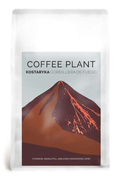 Kawa ziarnista COFFEE PLANT Kostaryka Cordillera de Fuego 250g - NIEDOSTĘPNY