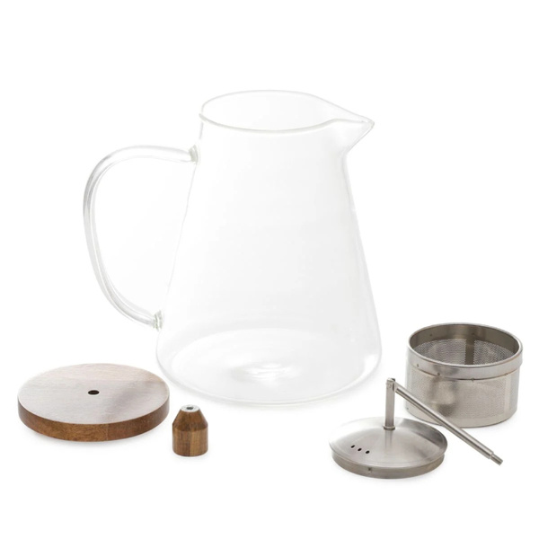 Dzbanek z zaparzaczem do herbaty Homla OLIVIA GREEN 1,3l – NIEDOSTĘPNY