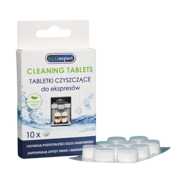 Tabletki czyszczące do ekspresów ECOexpert Cleaning Tablets 10x2g