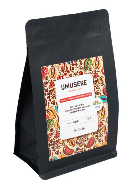 Kawa ziarnista Salvatti Umuseke Jasno Palona 250g