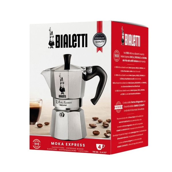 OUTLET - Kawiarka Bialetti Moka Express 4 filiżanki