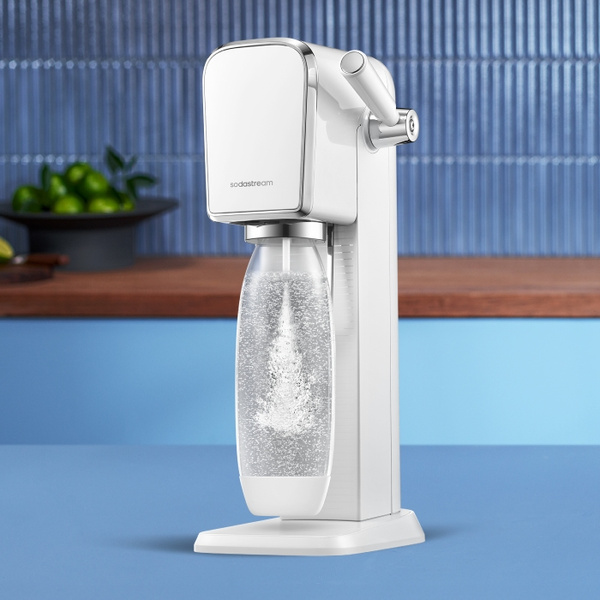 Saturator do wody gazowanej SodaStream Art - Biały zestaw startowy