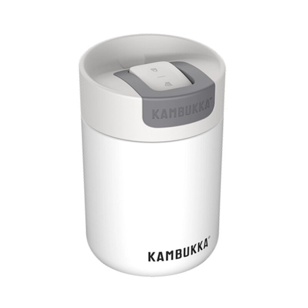 Kubek termiczny Kambukka Olympus 300ml - Marshmallow white