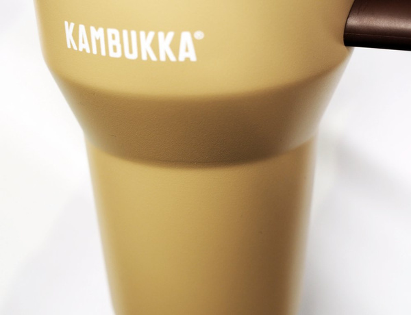 OUTLET - Kubek termiczny ze słomką Kambukka RIO 950 ml - Almond Dream