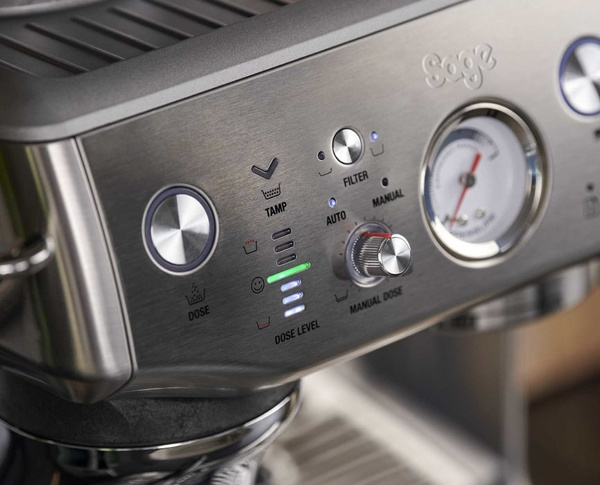 Ekspres do kawy Sage Express Impress SES876BSS + GRATIS PAKIET BARISTY