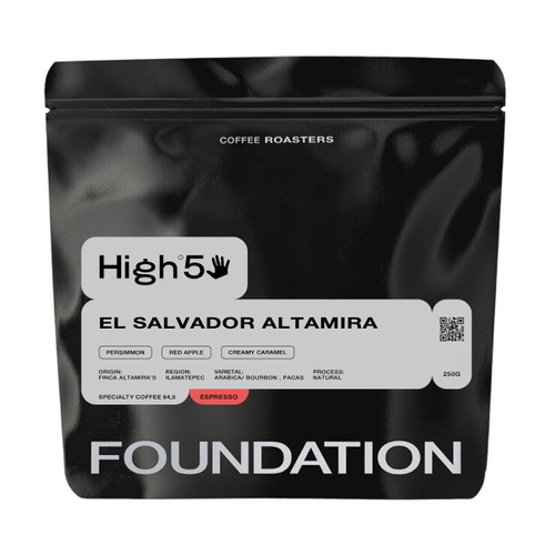 Kawa ziarnista Foundation Coffee Roasters High5 Salvador Altamira Espresso 250g