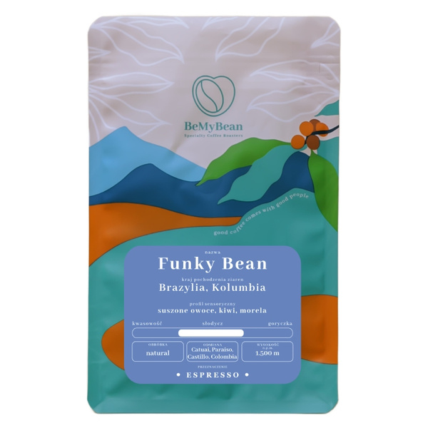 Kawa ziarnista BeMyBean Funky Bean 1kg