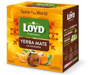 Herbata Loyd Taste of the World Yerba Mandarin 20x1,7g