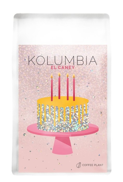 Kawa ziarnista COFFEE PLANT Kolumbia El Caney Caturra 200g - NIEDOSTĘPNY