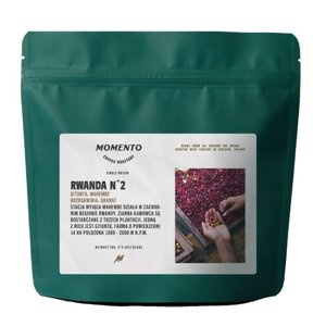 Kawa ziarnista Momento Rwanda Nº2 Gituntu Mahembe 250g - NIEDOSTĘPNY