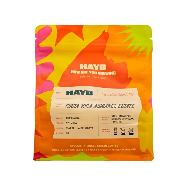 Kawa ziarnista HAYB Costa Rica Aquiares Estate 250g - NIEDOSTĘPNY