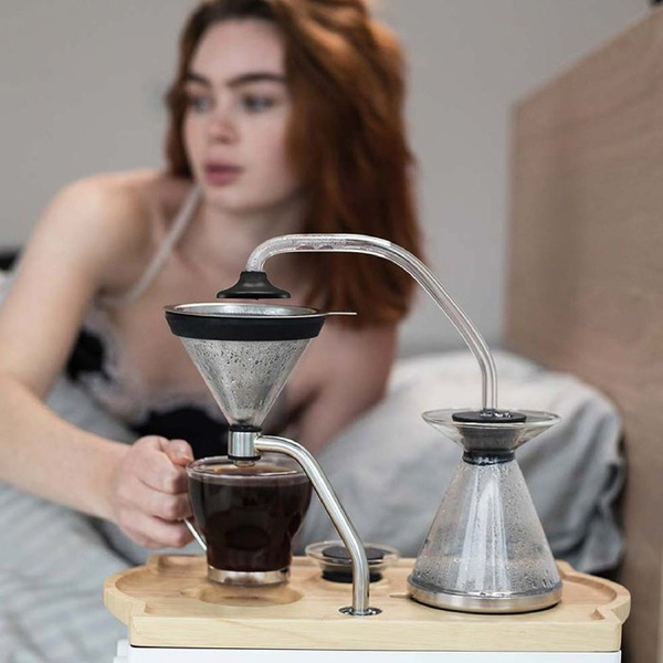 Ekspres do kawy Joy Resolve Barisieur Tea & Coffee Alarm Clock - Biały – NIEDOSTĘPNY