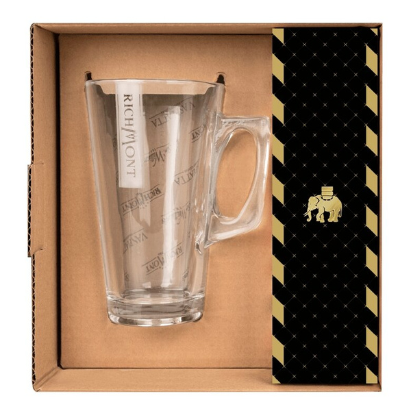 ZESTAW Herbata Richmont Ceylon Gold 12 saszetek + Szklanka Richmont Hot 370ml