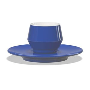 Filiżanki do kawy Club House Maniko 120 ml - Niebieska