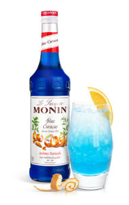 Syrop BLUE CURACAO MONIN 0,7 L  - opinie w konesso.pl