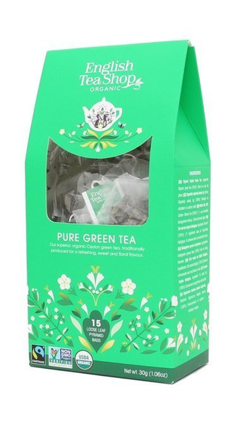 Zielona herbata English Tea Shop Pure Green Tea 15x2g