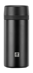 Pojemnik termiczny z zaparzaczem do herbaty Zwilling Thermo Czarny - 420 ml - NIEDOSTĘPNY