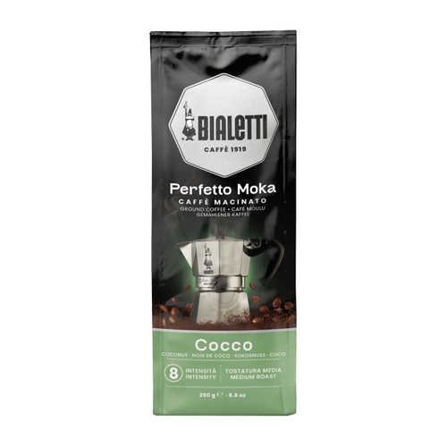 Kawa mielona Bialetti Perfetto Moka Cocco 250g
