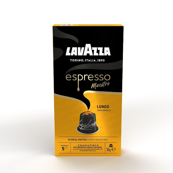 Kapsułki do Nespresso* Lavazza Espresso Maestro Lungo - 10 sztuk