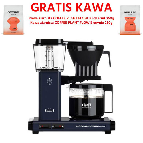 Ekspres do kawy Moccamaster KBG 741 Select Midnight Blue - Granatowy – NIEDOSTĘPNY - opinie w konesso.pl
